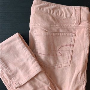 NWT American Eagle Pink Corduroy Pants
